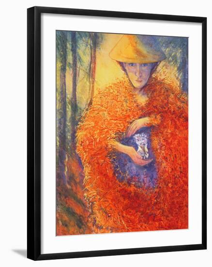 The Keeper of the Flowers, 2004-Silvia Pastore-Framed Giclee Print