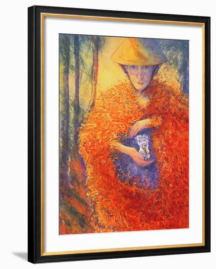 The Keeper of the Flowers, 2004-Silvia Pastore-Framed Giclee Print