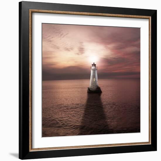 The Keeper of the Light-Luis Beltran-Framed Photographic Print