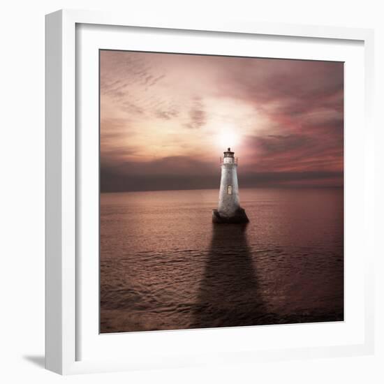 The Keeper of the Light-Luis Beltran-Framed Photographic Print