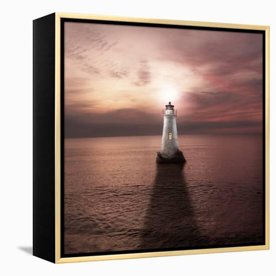 The Keeper of the Light-Luis Beltran-Framed Premier Image Canvas