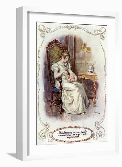 The Keeping of Christmas at Bracebridge Hall-Charles Edmund Brock-Framed Giclee Print