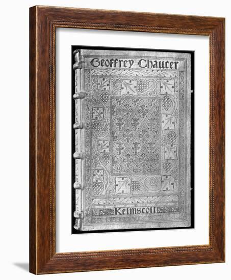 The Kelmscott Chaucer, with a Special Binding by William Morris, 1896-William Morris-Framed Giclee Print