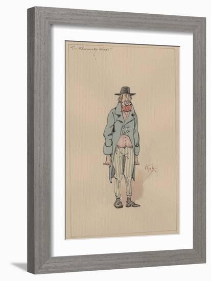 The Kentucky Giant, c.1920s-Joseph Clayton Clarke-Framed Giclee Print