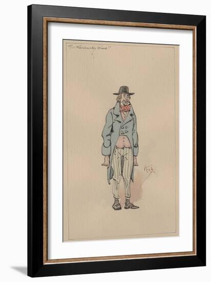 The Kentucky Giant, c.1920s-Joseph Clayton Clarke-Framed Giclee Print