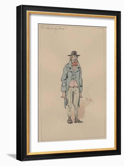 The Kentucky Giant, c.1920s-Joseph Clayton Clarke-Framed Giclee Print