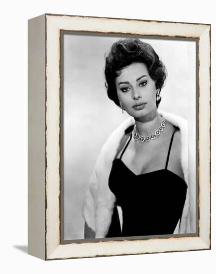 The Key, Sophia Loren, 1958-null-Framed Stretched Canvas