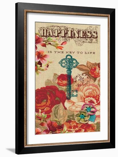 The Key to Life-Bella Dos Santos-Framed Art Print