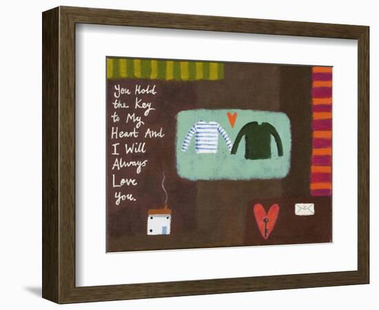 The Key to My Heart-Sophie Harding-Framed Giclee Print
