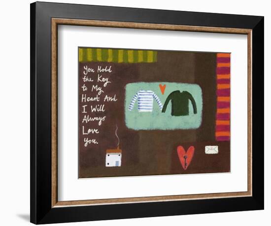 The Key to My Heart-Sophie Harding-Framed Giclee Print