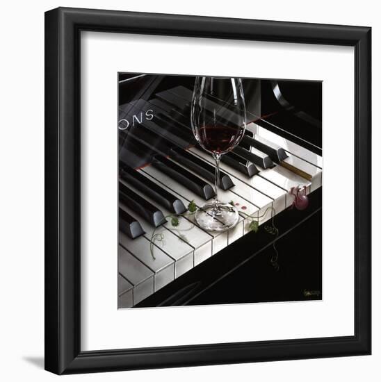 The Key to Wine-Michael Godard-Framed Art Print