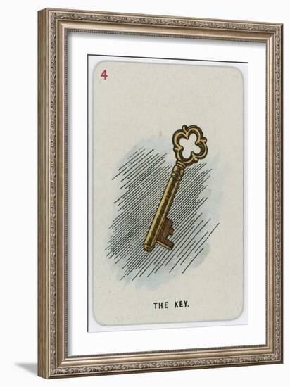 The Key-John Tenniel-Framed Giclee Print