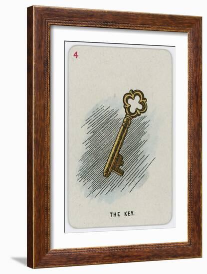 The Key-John Tenniel-Framed Giclee Print