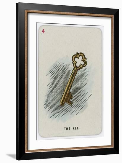 The Key-John Tenniel-Framed Giclee Print