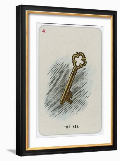 The Key-John Tenniel-Framed Giclee Print