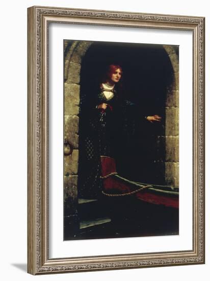 The Keys-Edmund Blair Leighton-Framed Giclee Print