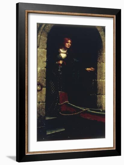 The Keys-Edmund Blair Leighton-Framed Giclee Print