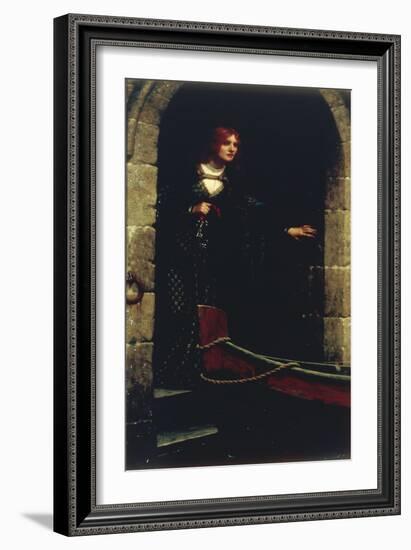 The Keys-Edmund Blair Leighton-Framed Giclee Print