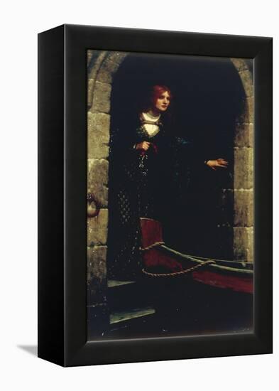 The Keys-Edmund Blair Leighton-Framed Premier Image Canvas