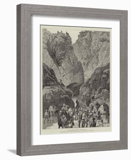 The Khartoum Expedition, Gakdul Wells-null-Framed Giclee Print