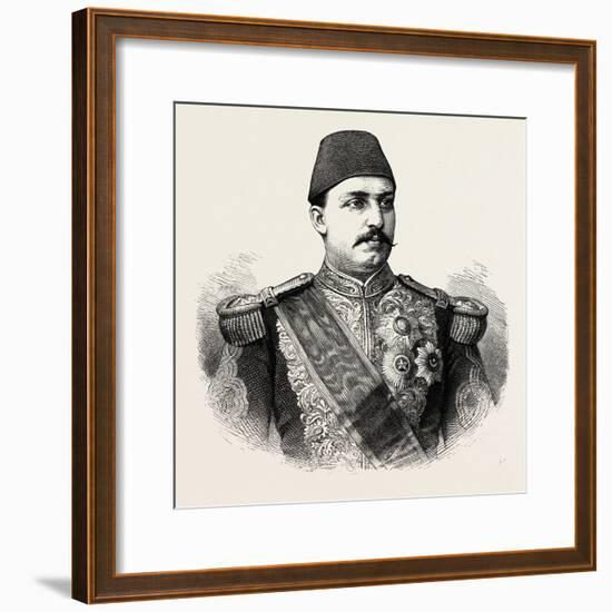 The Khedive Tawfeek. Egypt-null-Framed Giclee Print