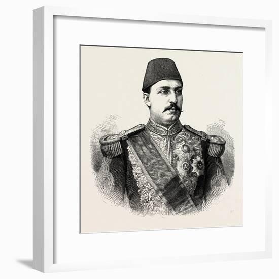 The Khedive Tawfeek. Egypt-null-Framed Giclee Print