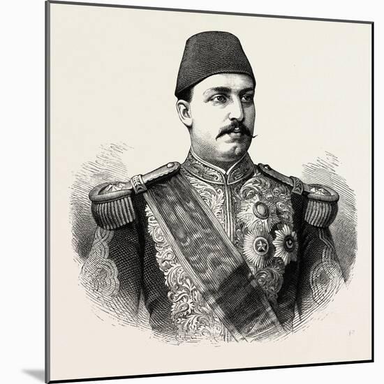 The Khedive Tawfeek. Egypt-null-Mounted Giclee Print