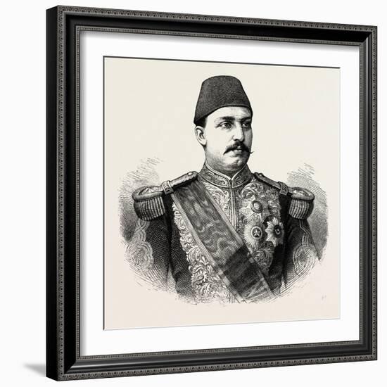 The Khedive Tawfeek. Egypt-null-Framed Giclee Print