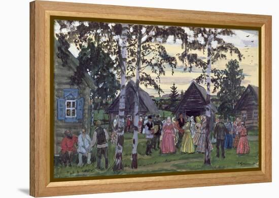 The Khorovod, 1912-Boris Kustodiyev-Framed Premier Image Canvas