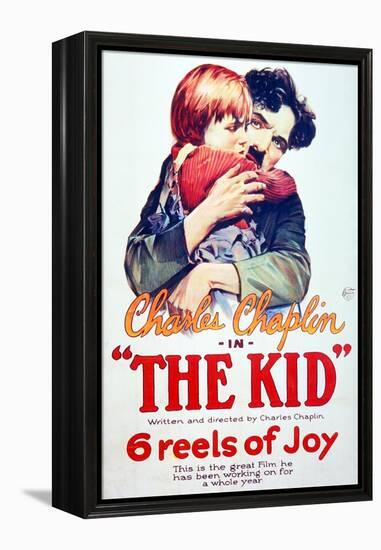 The Kid, 1921, Directed by Charles Chaplin-null-Framed Premier Image Canvas