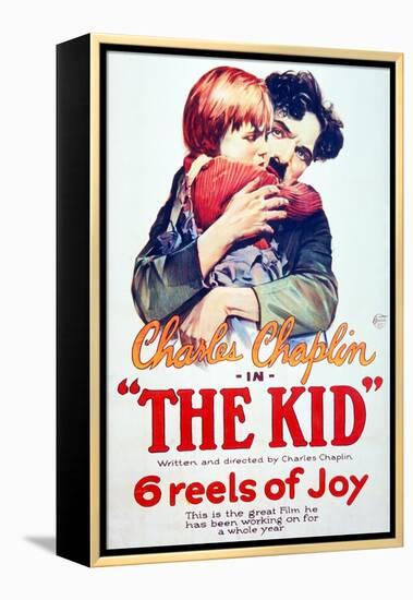 The Kid, 1921, Directed by Charles Chaplin-null-Framed Premier Image Canvas