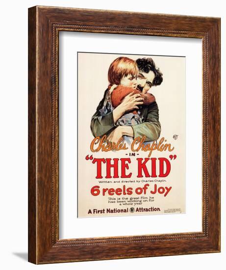 The Kid, 1921-null-Framed Art Print