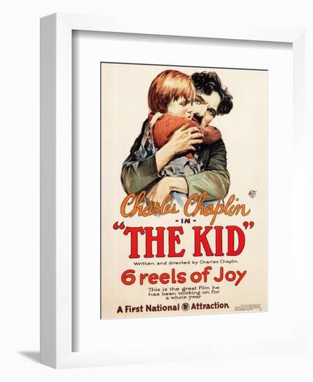 The Kid, 1921-null-Framed Art Print