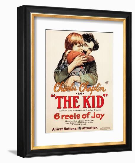 The Kid, 1921-null-Framed Art Print