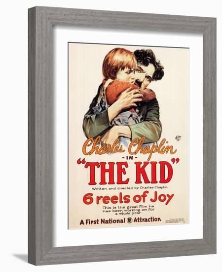 The Kid, 1921-null-Framed Art Print