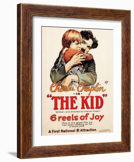 The Kid, 1921-null-Framed Art Print