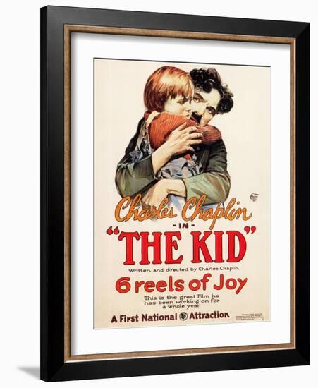 The Kid, 1921-null-Framed Art Print