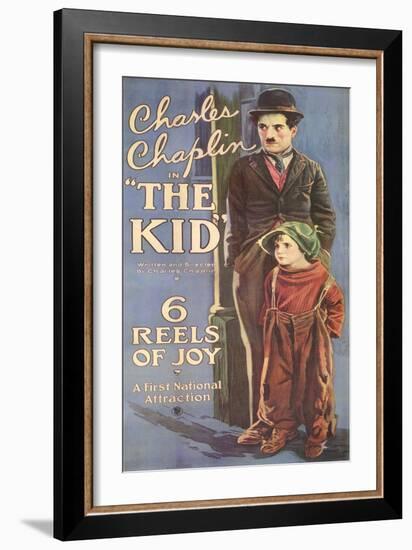 The Kid, 1921-null-Framed Art Print