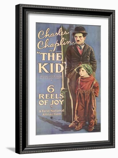 The Kid, 1921-null-Framed Art Print