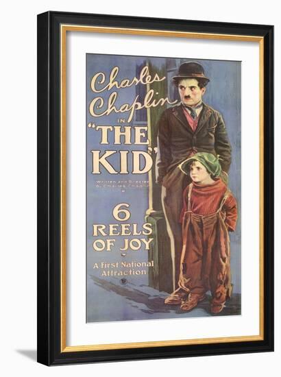 The Kid, 1921-null-Framed Art Print