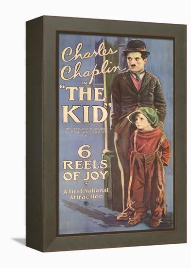 The Kid, 1921-null-Framed Stretched Canvas