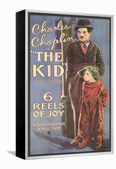 The Kid, 1921-null-Framed Stretched Canvas