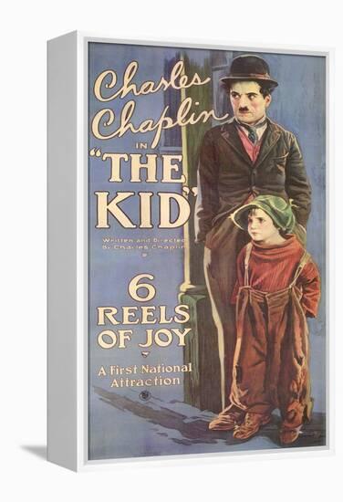 The Kid, 1921-null-Framed Stretched Canvas