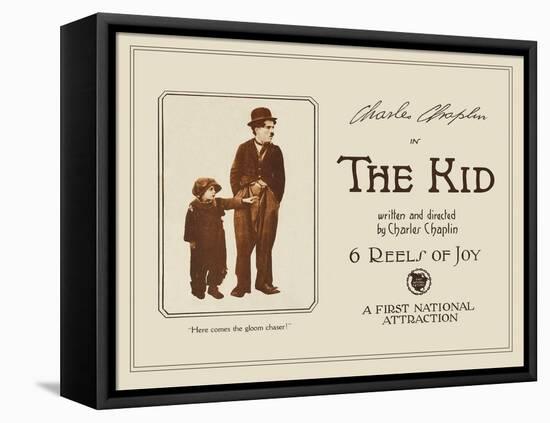 The Kid, 1921-null-Framed Stretched Canvas