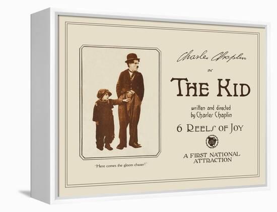 The Kid, 1921-null-Framed Stretched Canvas