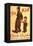 The Kid, German Movie Poster, 1921-null-Framed Stretched Canvas