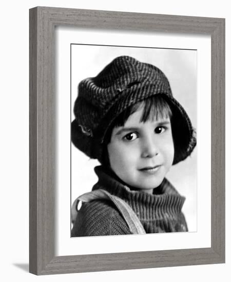 The Kid, Jackie Coogan, 1921-null-Framed Premium Photographic Print