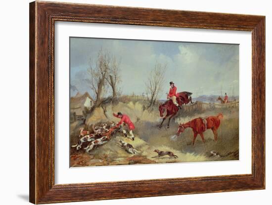 The Kill, Aka Henry Alken, Jun-Carl Frederic Aagaard-Framed Giclee Print