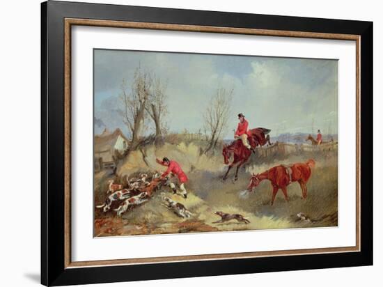 The Kill, Aka Henry Alken, Jun-Carl Frederic Aagaard-Framed Giclee Print