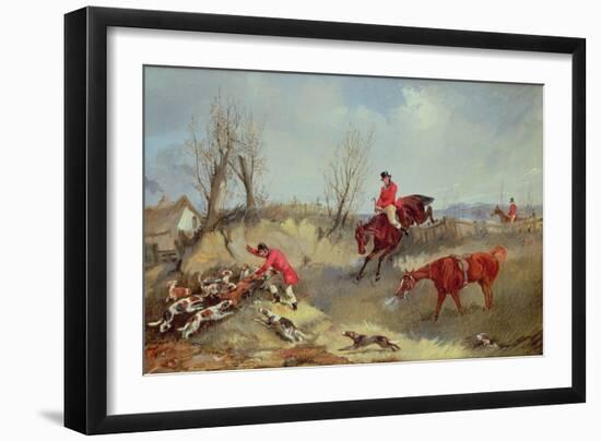 The Kill, Aka Henry Alken, Jun-Carl Frederic Aagaard-Framed Giclee Print